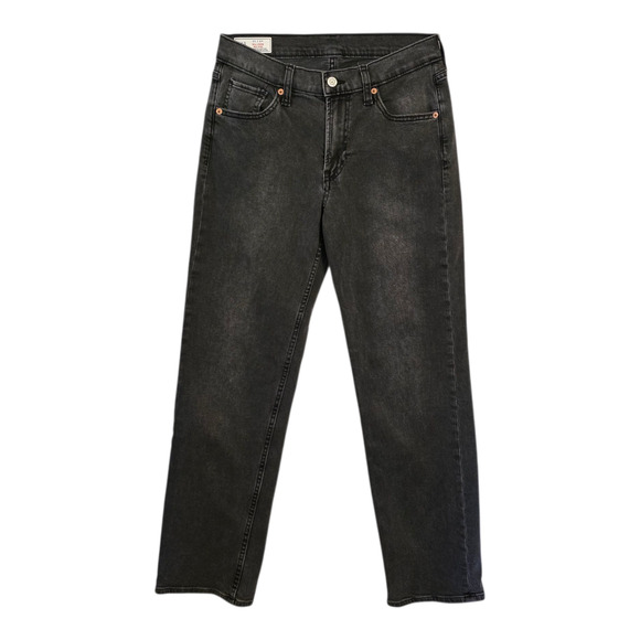 GAP Denim - Gap 90s Loose Jeans Womens 0R/25 Washed Black Mid-Rise Straight Leg Baggy Casual